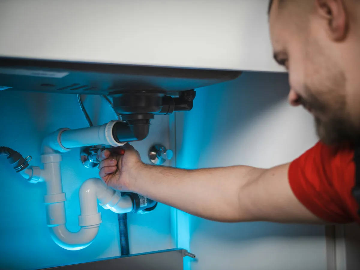 Siphon et évacuation refaits — Villeneuve-d'Ascq